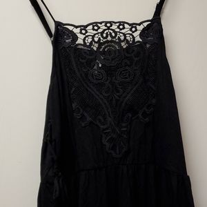 NWT Black Boho Dress